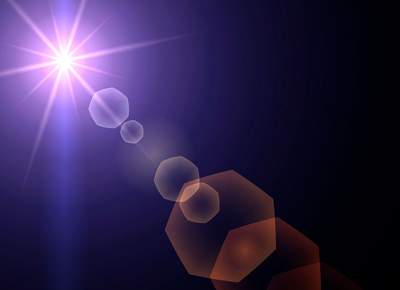 Bild eines Sonnenstrahles